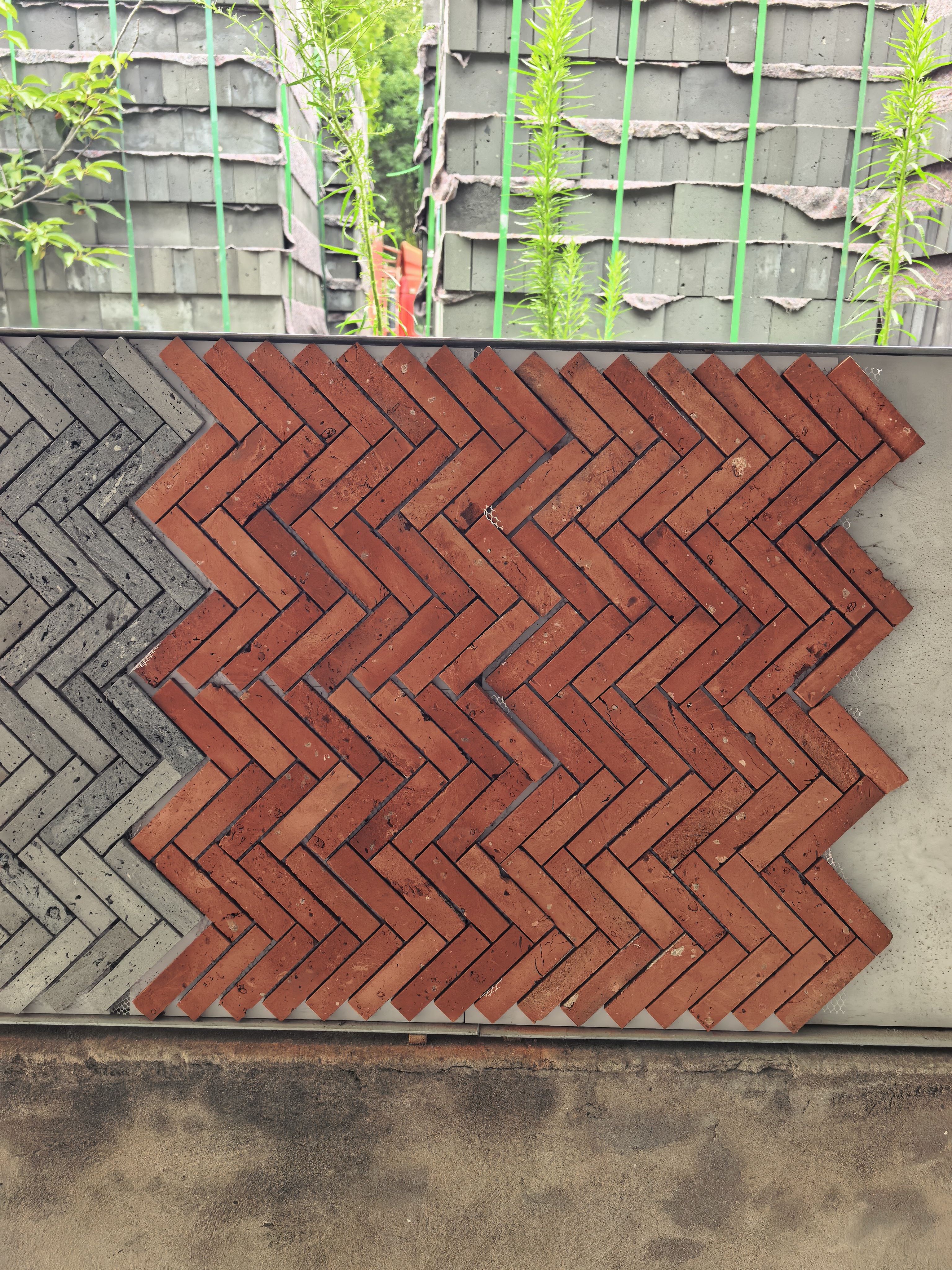 Clay Mosaic Wall Tile