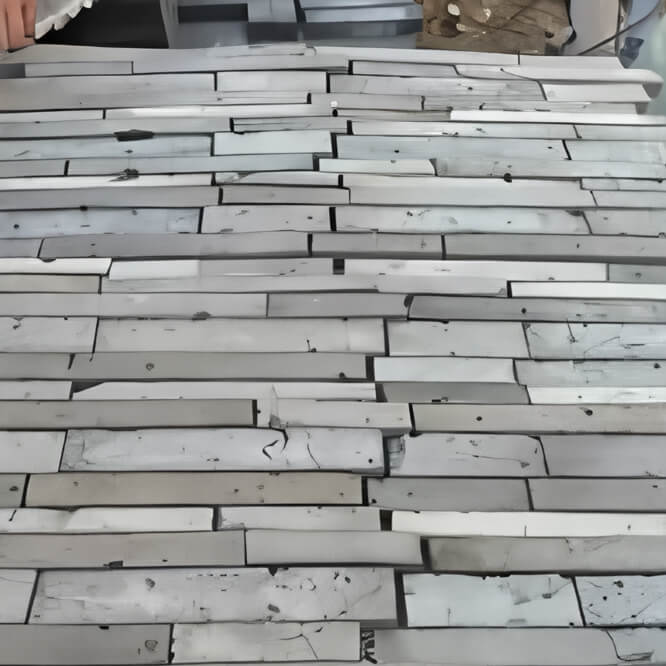 Mesh-backed tiles