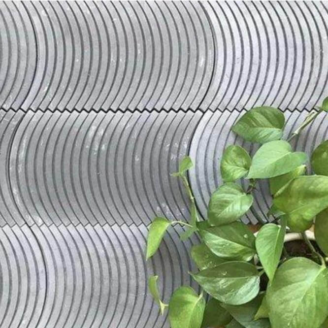 Mesh-backed tiles